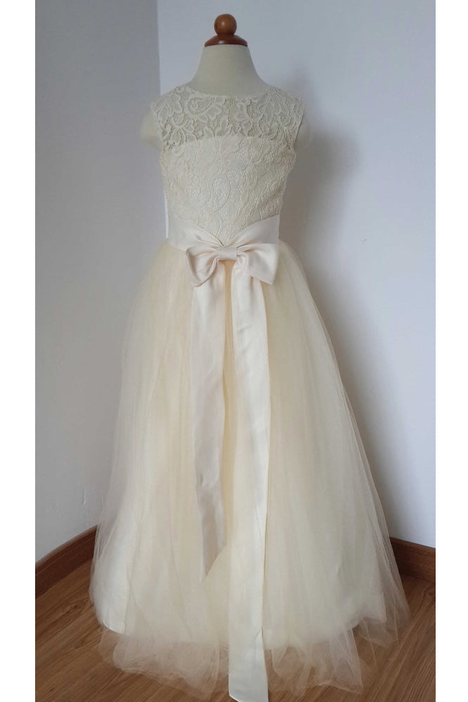 Cream Colored Flower Girl Dresses