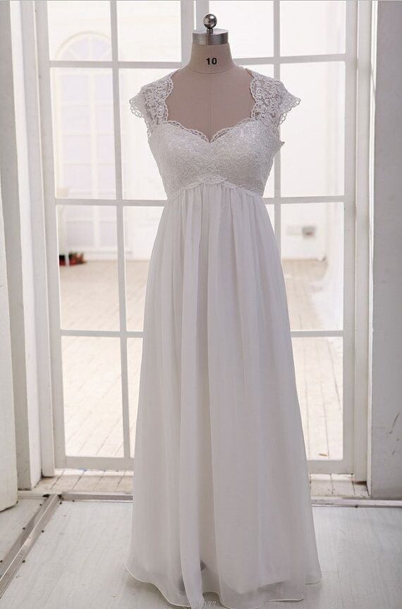 Sweetheart Empire Waist Wedding Dress