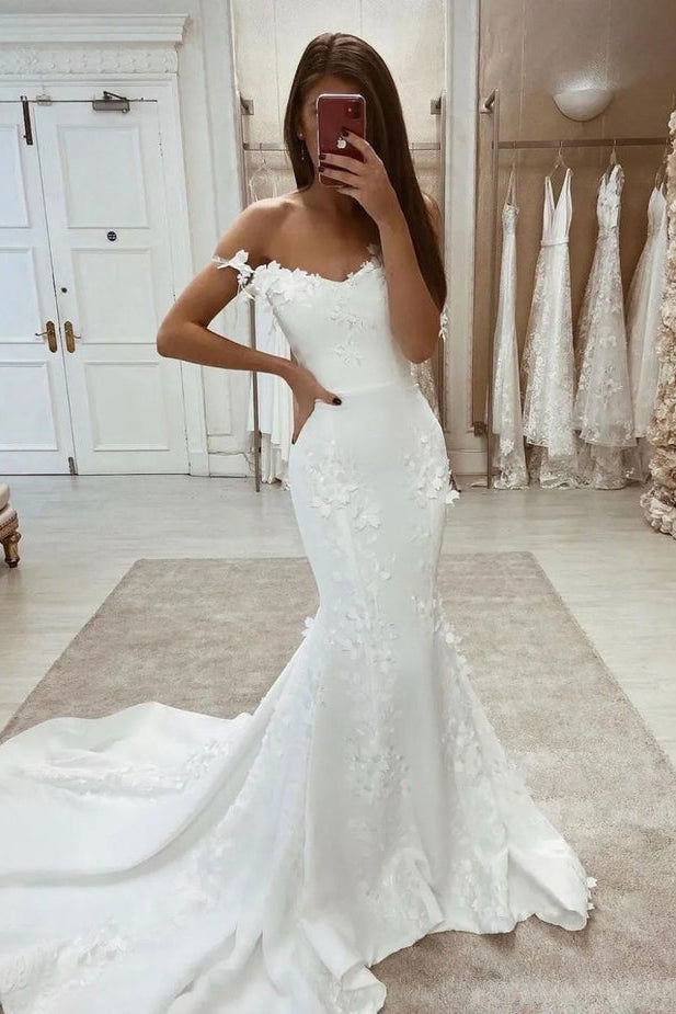 Diamond Mermaid Wedding Dresses