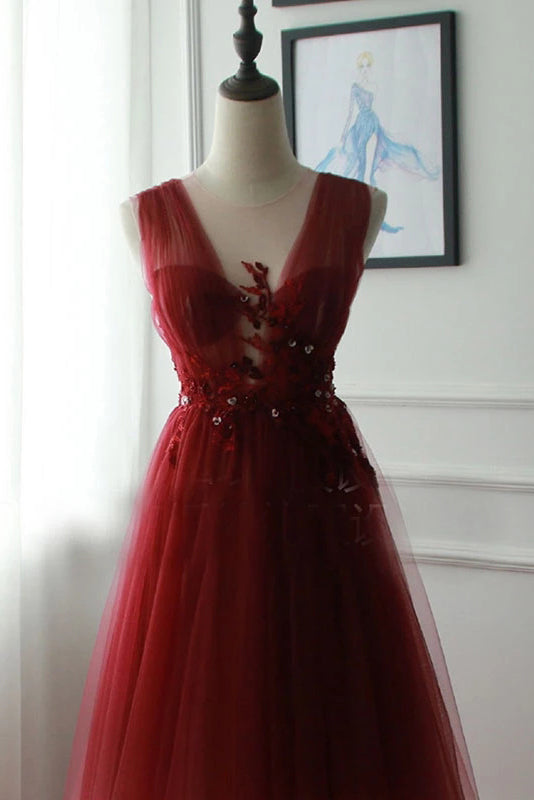 Red ombre deals prom dress