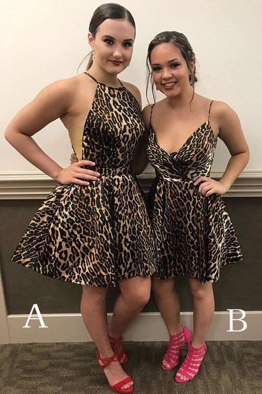 Leopard Print Prom Dresses Under