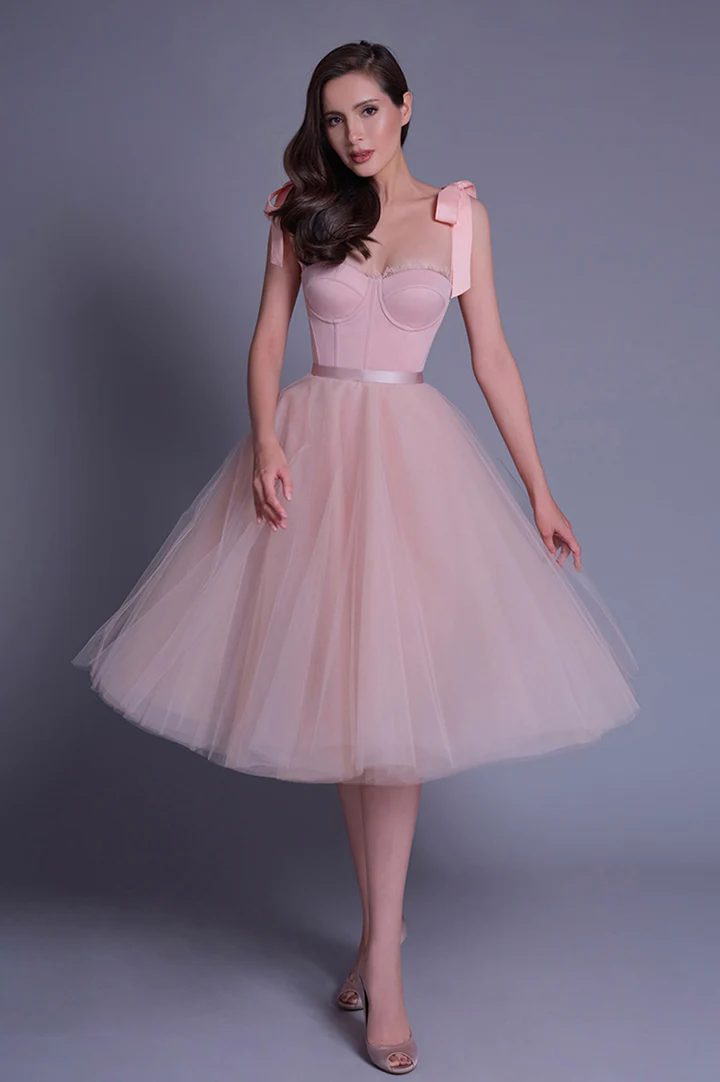 Pink Lovely Sweetheart Neckline Short Prom Dress Homecoming Dress N380