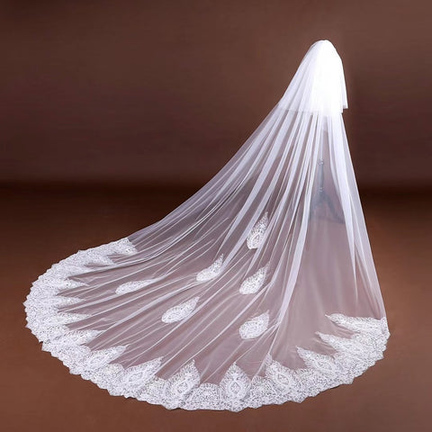 MillieIcaro Bridal Veils - Style V03 Ivory