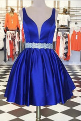 Royal Blue Mermaid Sparke Sequin Backless Long Prom Dresses, FC6249 –  OkBridal