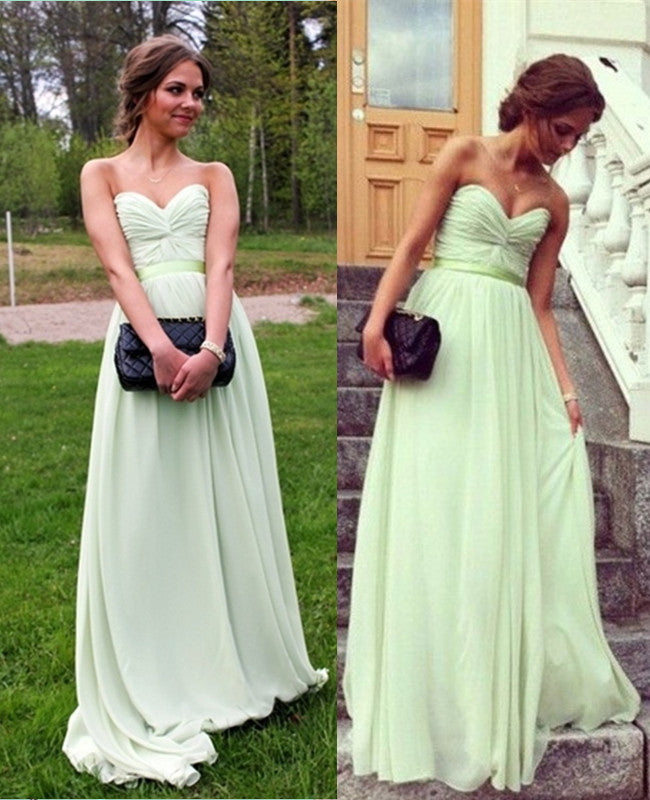 New Arrival Sweetheart Simple Bridesmaid Dresses